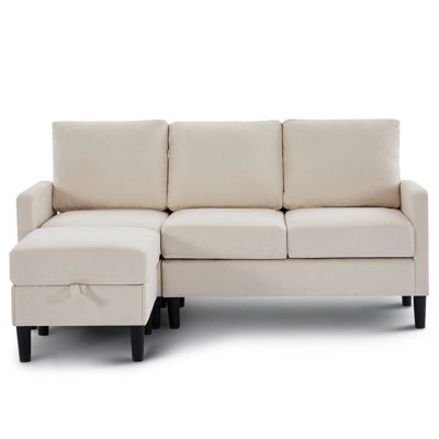 2 - Piece Upholstered L-Shaped Sectional