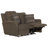 55.5" Dual Reclining Upholstered Loveseat with Accent Pillows-72273613-73230066