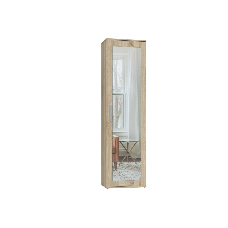 Hyland 1 Door Laminate Wardrobe, Sonoma Oak