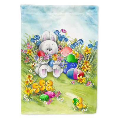 Vagharshag Double Sided Polyester Easter Garden Flag