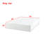 Matelas en mousse à mémoire de forme de très grande taille vert 10 pouces dans une boîte, sans fibre de verre