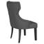 Chaise d'appoint rembourrée Bonniview - gris-765417111