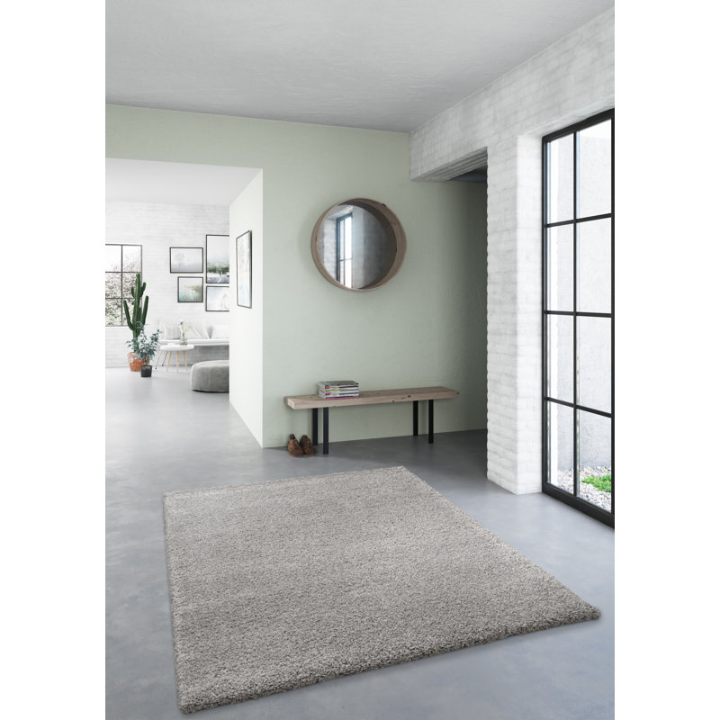 Rectangle Shag, Grey, Rectangle 80 x 150 cm