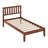 Wood Platform Bed With Headboard