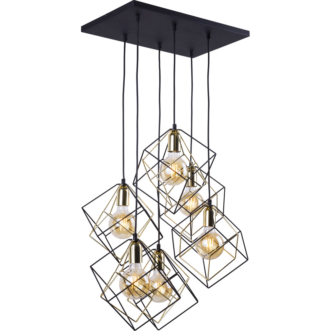 Iona 6 - Light Cluster Geometric Pendant