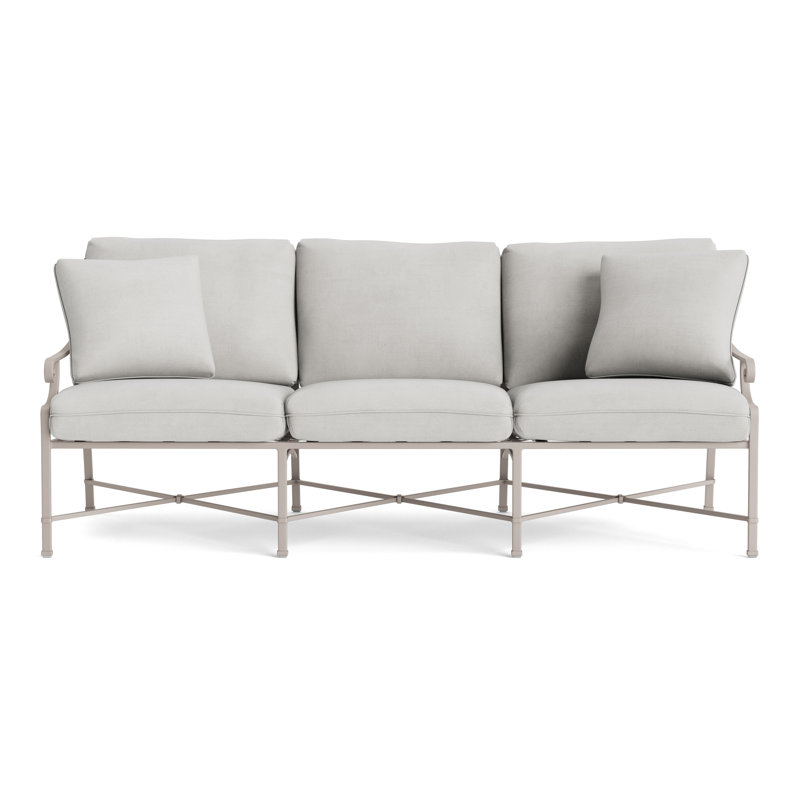 Venetian Outdoor 3 - Seat Patio Sofa, Dove, Fusion Dove