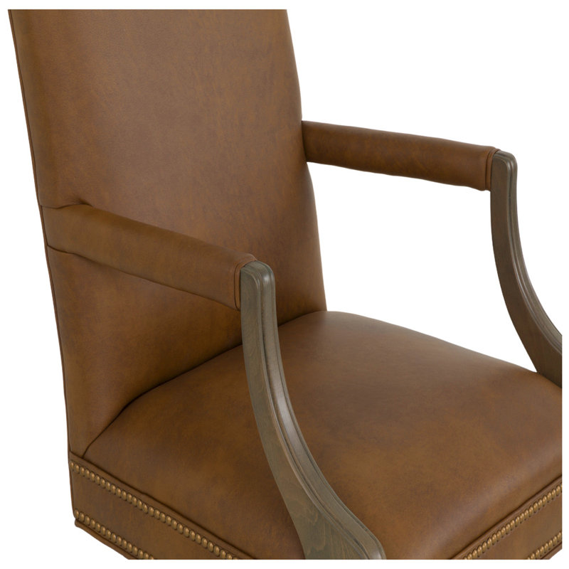 Office Chair, 1115 Saddle, Small Aged Bronze, Tobacco