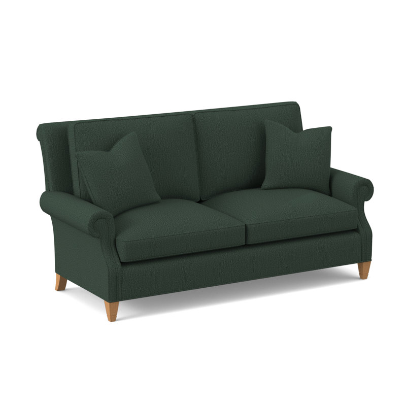 Library Sofa, Amber, Elise Harbor 100% Polyester