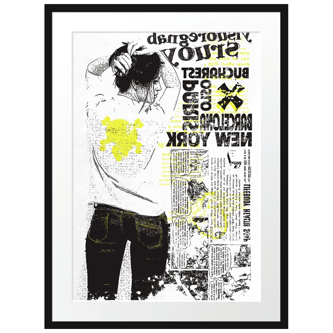 Gerahmtes Poster Dangerous Light