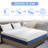 Alwyn Home 10 Inch Blue Medium Firm Gel Memory Foam Mattress With Removable Cover & Fibreglass Free For No-Noise Deeply Safe Sleep-206252962
