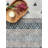 Alfa Rich Geometric Blue White Cream Washable Cotton Area Rugs for Living Room Bedroom Kitchen-346193293