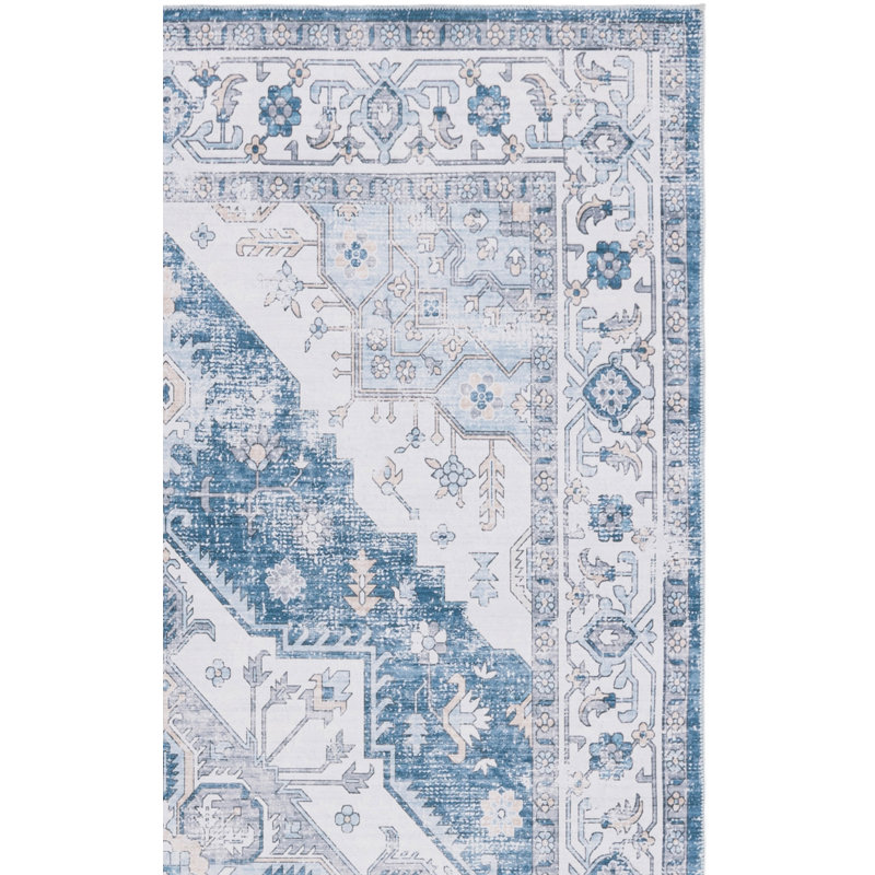 Toderita Machine Washable Performance Oriental Rug, Runner 2'6" x 8'