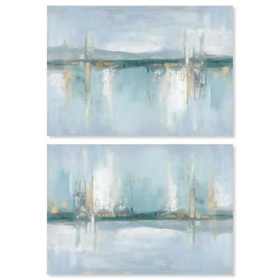 Toile «Coastal Abstracts» par Art Remedy