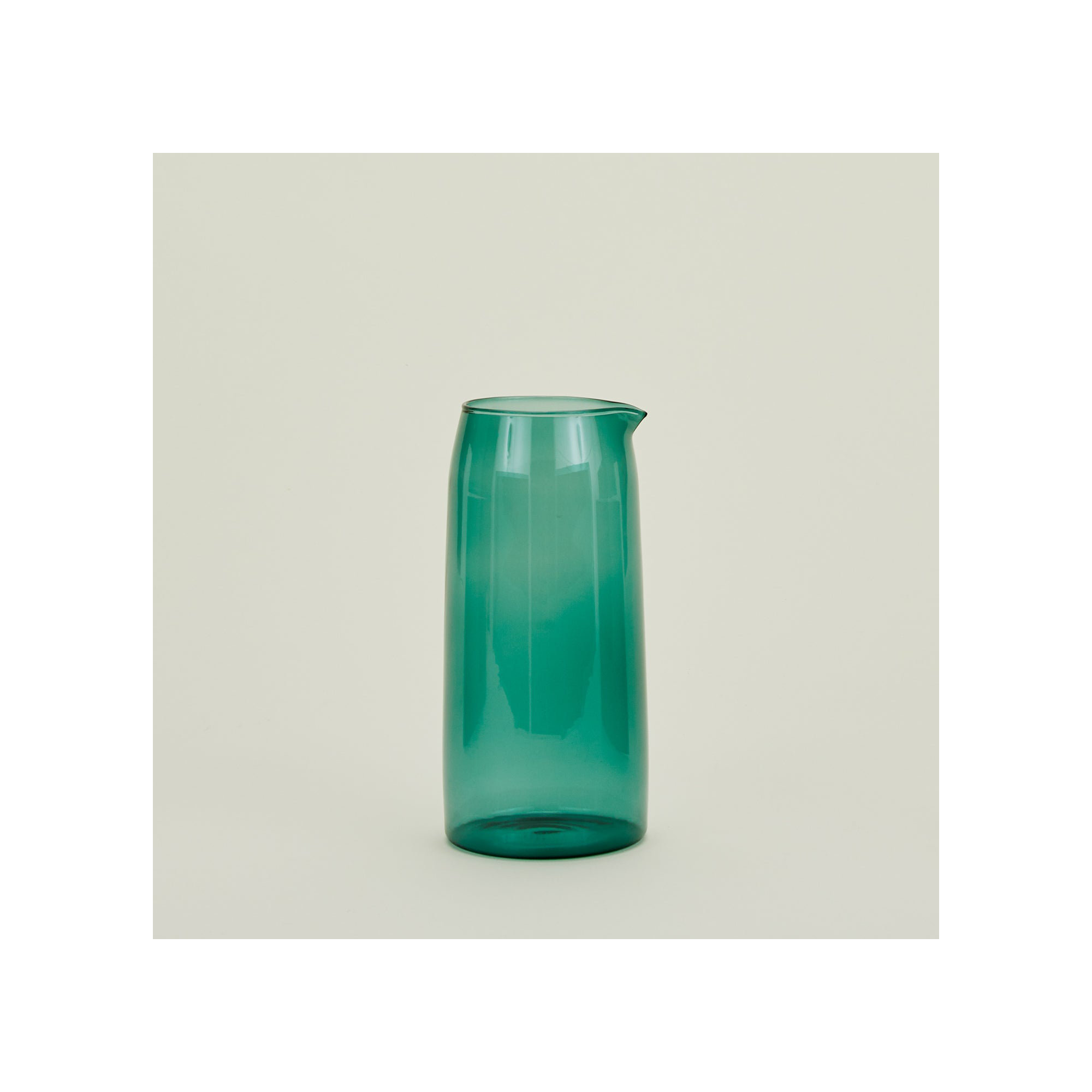 52oz. Glass Pitcher, Peacock