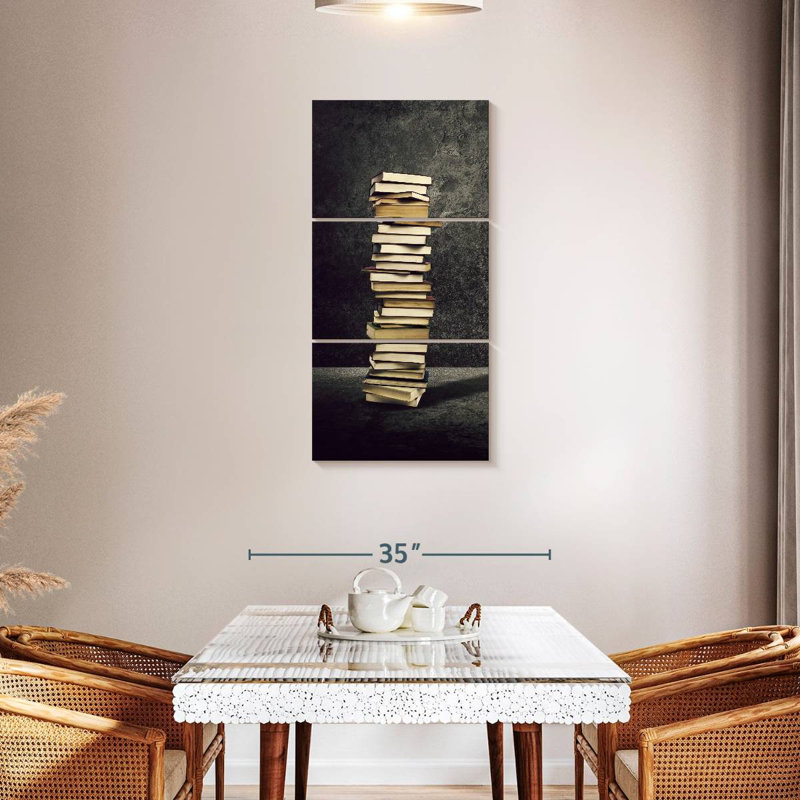 Book Tower, 44" H x 21" W