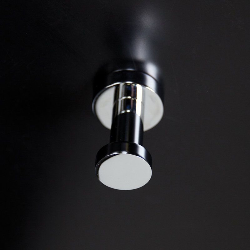 Ronda Single Robe Hook, Polished Chrome