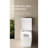 Square Smart Toilet With Integrated Tank For Modern Bath - Remote Control, Auto Flush, Heated Seat, Led Digital Display, User Customizable, White Built-In Command, Flush System, Seat Function, Panel,-124249399