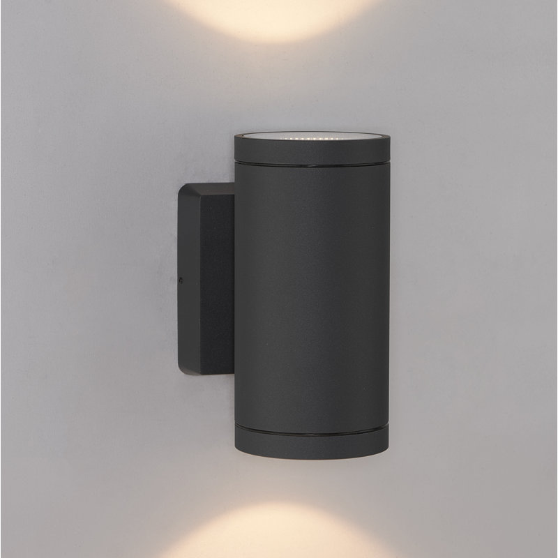 Outdoor Cylinder 4" Up and Down Wall - Anthracite