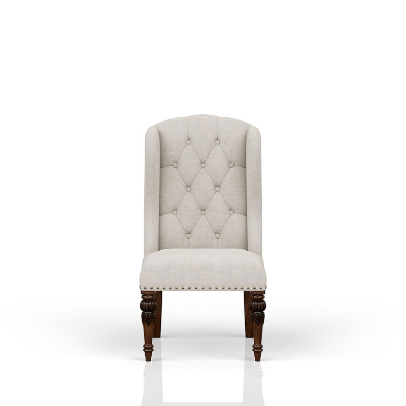 Fauteuil à oreilles rembourré