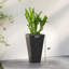 Durable Stackable Planters, Polypropylene Material, Modern Marble Design, For Indoor And Outdoor Use