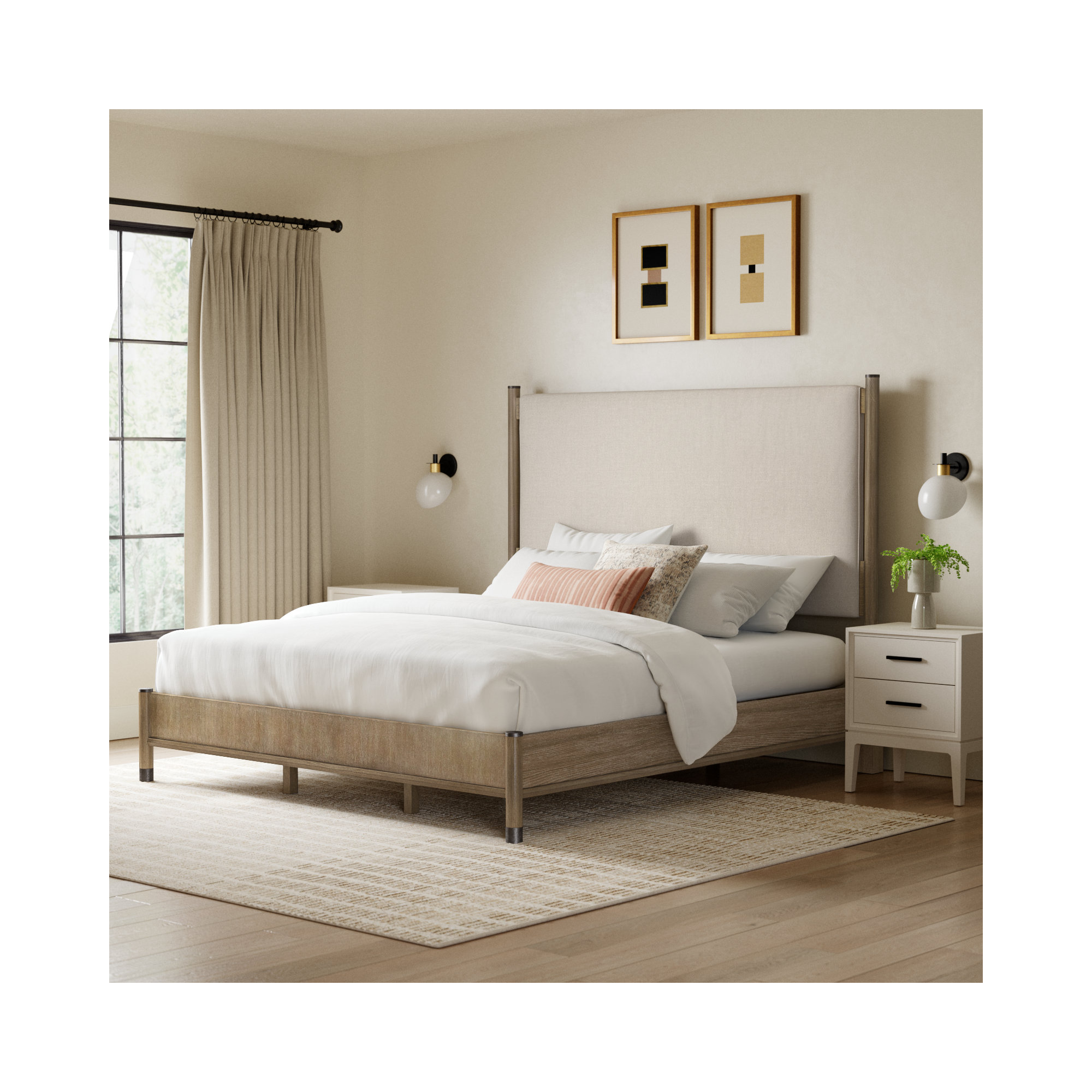 Affinity Upholstered Bed, King