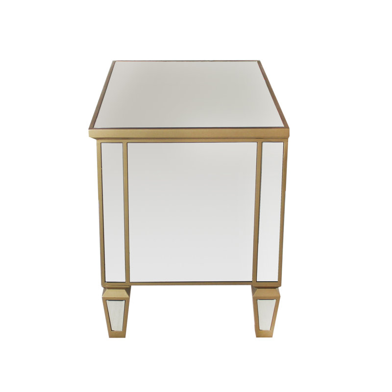 Table de chevet 2 tiroirs Miloh