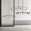 Aerial 8 - Light LED Chandelier