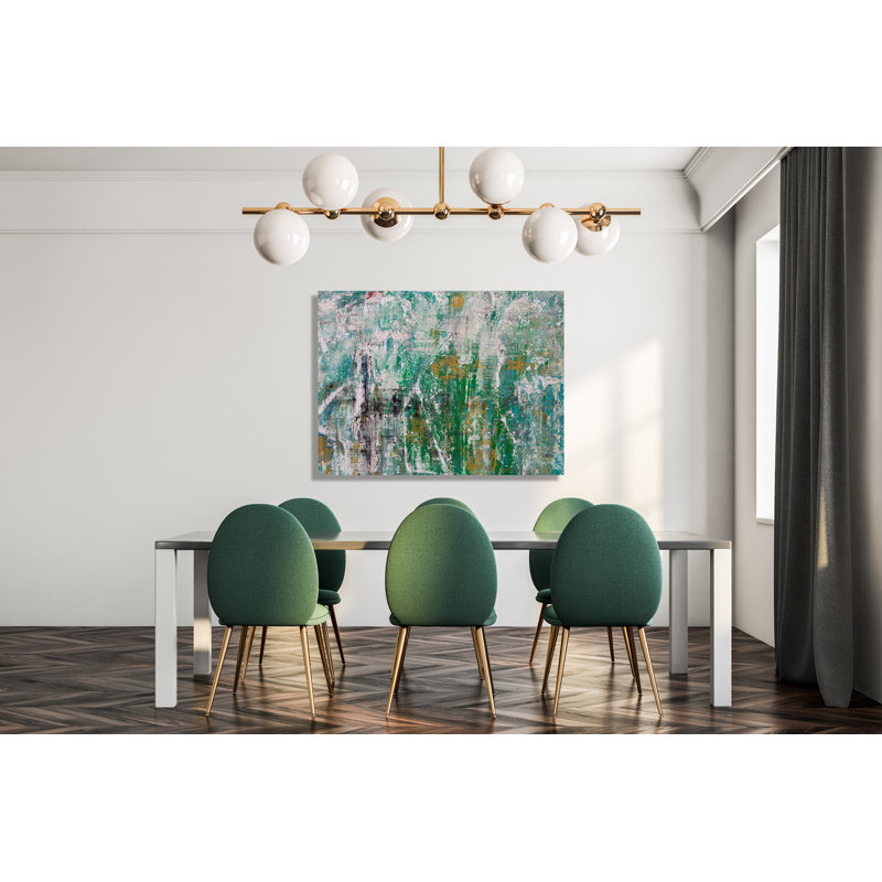 «Green Goddess I», reproduction d'art sur toile, H 60 po x l 40 po x P 2 po, Unframed
