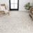 Eryx Modern Bohemian Abstract Organic Reversible Machine-Washable Gray/Cream Indoor/Outdoor Rug-1052604210