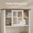 Catisha 71 " H Kitchen Pantry with Adjustable Shelves-964810650
