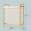 Bamboo Laundry Basket with Handles