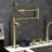 Kingston Brass NuWave Two-Handle 1-Hole Deck Mount Pot Filler Faucet-73174438