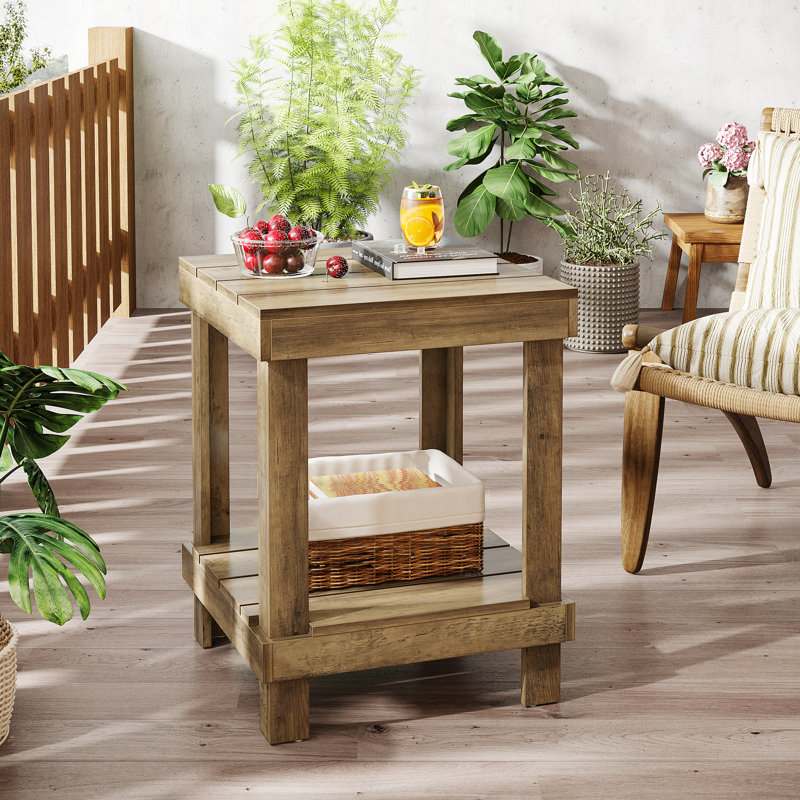 End Table with Storage