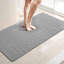 Tapis de douche / baignoire Lufah (sans phtalate) antidérapant, tapis de baignoire souple avec drain, pour baignoire et salle de bain, séchage rapide-1326970903-1326970898