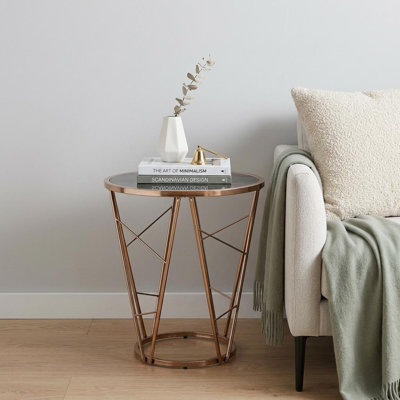  Table de bout ronde 24 po Modern