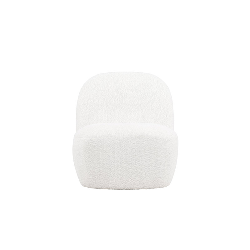 Darrylin Upholstered Accent Chair, White