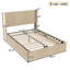 Base de lit plateforme en bois avec rangement-638581817