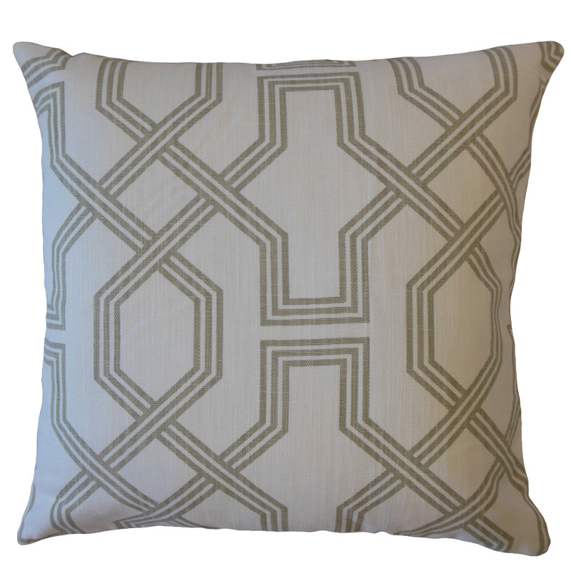 Coussin géométrique Eero, 24 po x 24 po, Camée
