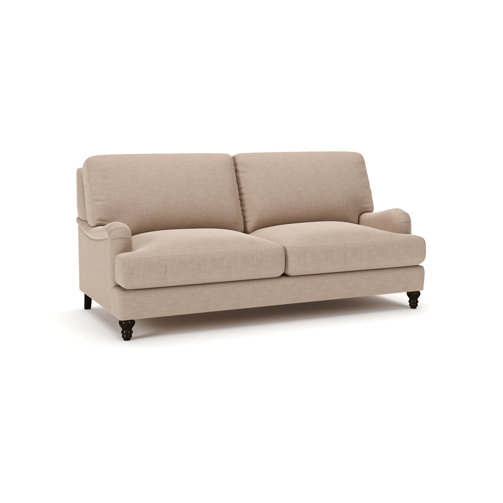 Walters 82'' Upholstered Sofa, Conversation Linen Basketweave
