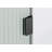 Aurora 32 in. x 78 in. Fully Frameless Fluted Radius Single Fixed Shower Panel-93933415-52199556