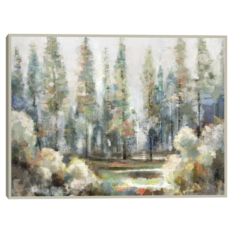 Spring Clearing by Studio Arts Framed Canvas Art