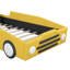 Race Car-Shaped Platform Bed With Wheels-1569023965