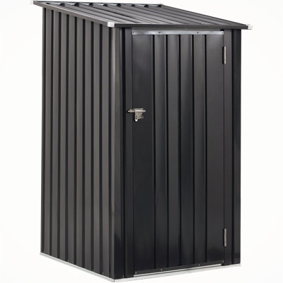 Remise de rangement en acier l 3,3 pi x P 3 pi