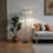 Neilan Modern Contemporary Black Metal Floor Lamp