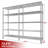 Marlia Steel Height -Adjustable Storage Rack Heavy Duty Shelving Unit 2 Installation Type-565694247-562161831