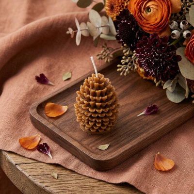 Bougie dimensionnelle 3 "Pinecone