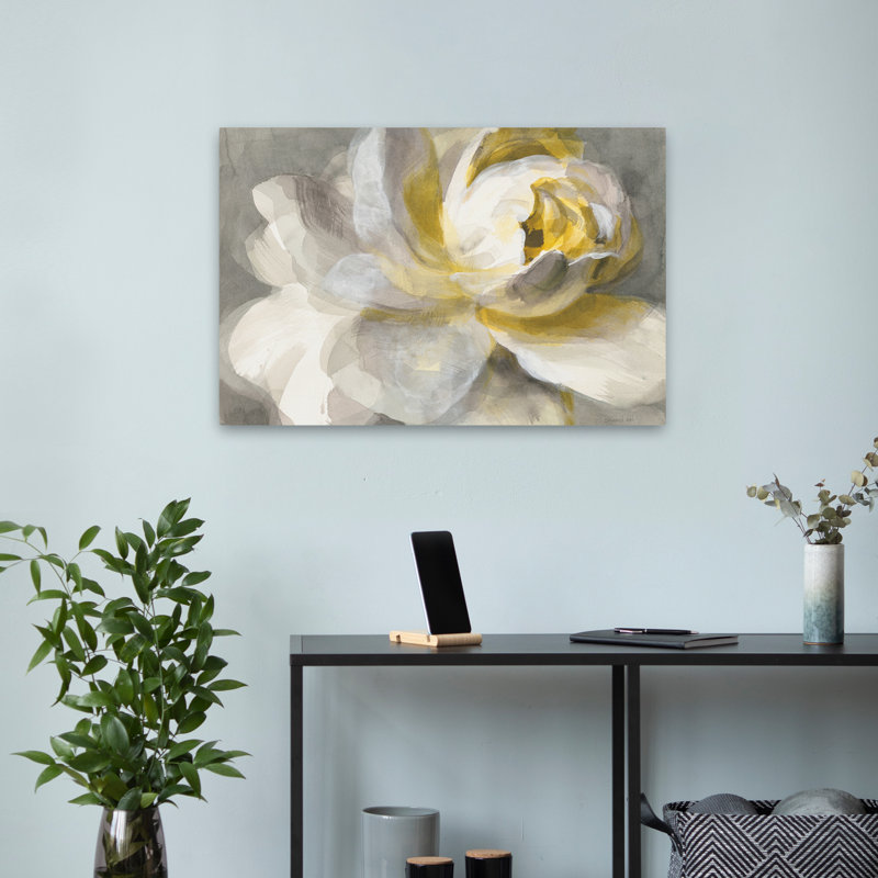 Fleurs abstraites - rose abstrait, H 16 po x l 24 po