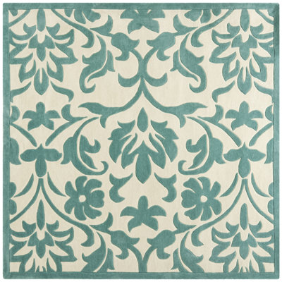 Amagansett Hand-Tufted Ivory/Light Blue Area Rug