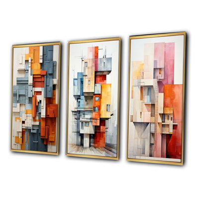 «Constructivism Construit Horizons I», 3 pièces