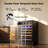 Simzlife 51 Bottles Freestanding Wine Cooler Freestanding/Built-In/Under Counter
